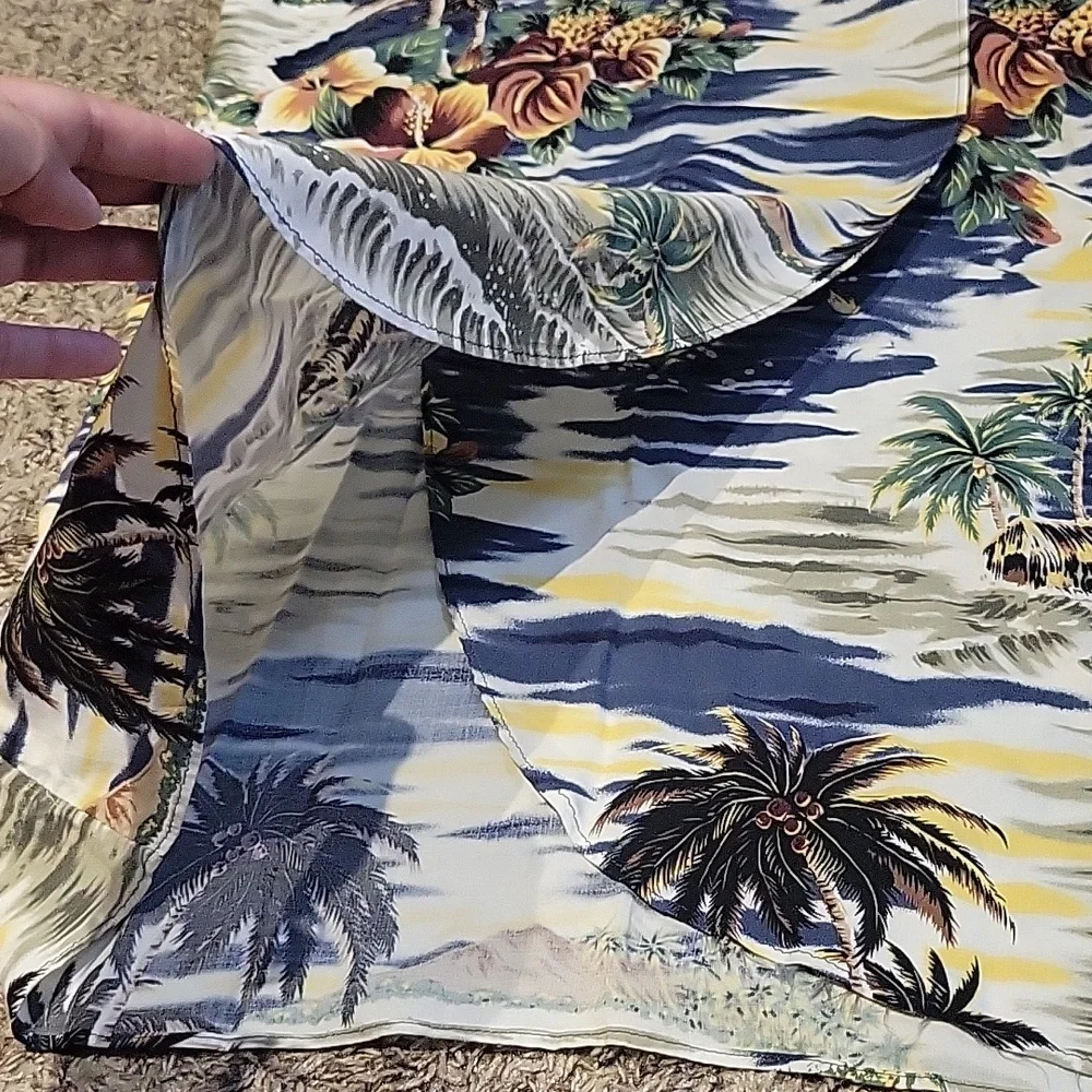 Hilo Hattie Hawaiian Original Tropical Skirt Sarong Small Vacation Luau Vintage - Picture 7 of 11
